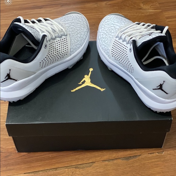SOLD Jordan Trainer ST G White Wolf Grey Men’s 9.5 - Picture 3 of 5